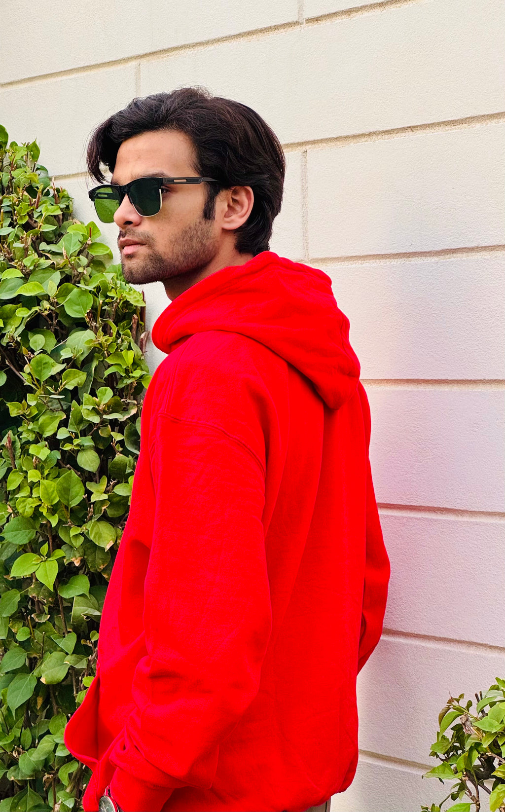 Crimson Red Hoodie