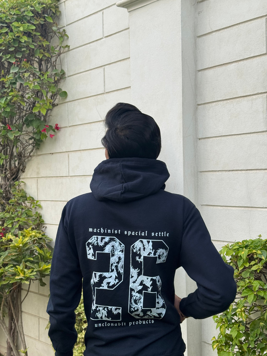 Velra Blue Phantom Hoodie