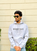 Essential Heather Grey Hoodie